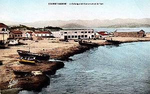 COURBET-MARINE - FABRIQUE DE CONSERVES ET LE PORT
